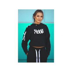 Bluzy damskie: BLUZA BLACK MOOD