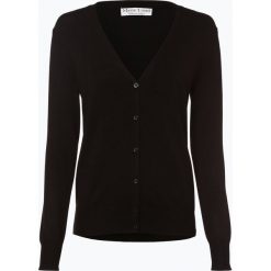 Marie Lund - Kardigan damski, czarny. Czarne swetry damskie Marie Lund, xl, bez wzorów, z dzianiny, klasyczne, bez rękawów, bez kaptura. Za 129,95 zł.