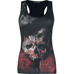 Topy damskie: Outer Vision Broken Painting Top damski czarny/czerwony