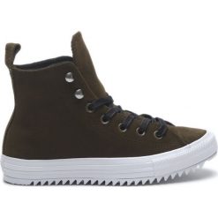 Converse Chuck Taylor All Star Hiker Tenisówki Brązowy. Pomarańczowe trampki i tenisówki damskie Converse, bez wzorów, ze skóry, bez zapięcia. Za 430,95 zł.