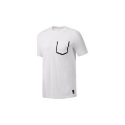 T-shirty z krótkim rękawem Reebok Sport Koszulka Training Supply Move. Białe koszulki męskie Reebok Sport, s, bez wzorów, bez kołnierzyka, z krótkim rękawem, krótkie. Za 129,00 zł.