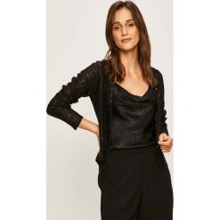 Jacqueline de Yong - Kardigan. Szare swetry damskie Jacqueline de Yong, s, bez wzorów, z poliesteru. W wyprzedaży za 99,90 zł.