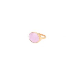 Pierścionek LOVELY - srebro, kwarc różowy. Różowe pierścionki damskie Cosmostones, z agatem, srebrne. Za 339,00 zł.