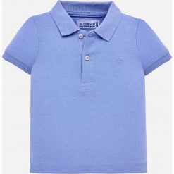 Mayoral - Polo dziecięce 68-98 cm. Żółte t-shirty chłopięce Mayoral, bez wzorów, z bawełny, z krótkim rękawem. Za 45,90 zł.