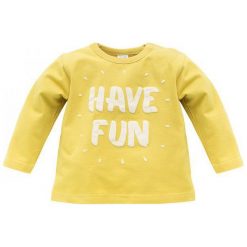 Pinokio Koszulka Chłopięca Funny Dog 68 Żółty. Żółte t-shirty chłopięce Pinokio, z bawełny. Za 33,00 zł.