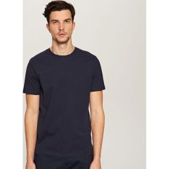 T-shirty męskie: T-shirt basic – Granatowy