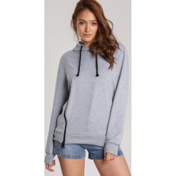 Szara Bluza Aerilia. Szare bluzy damskie Renee, xl, bez wzorów, bez rękawów, z kapturem. Za 79,99 zł.