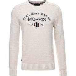 Morris THOMSON ONECK Sweter off white. Białe swetry klasyczne męskie Morris, m, z bawełny. Za 539,00 zł.