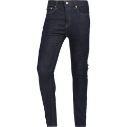 Topman RAW UPDATE SPRAY ON Jeans Skinny Fit blue. Niebieskie jeansy męskie relaxed fit marki Topman. W wyprzedaży za 206,10 zł.