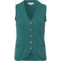 Brookshire - Damska kamizelka dzianinowa, niebieski. Niebieskie kamizelki damskie marki brookshire, m, bez wzorów, z wełny, bez kaptura. Za 129,95 zł.