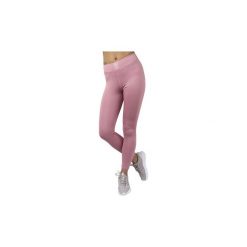 Legginsy i Rajstopy Gymhero Leggins PINK-POWER. Różowe rajstopy damskie marki Gymhero, bez wzorów. Za 149,99 zł.