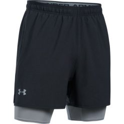Bermudy męskie: Under Armour Spodenki męskie UA QUALIFIER 2-IN-1 SHORT czarne r. XXL (1289625-001)