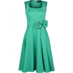 Dolly and Dotty Bow Dress Sukienka zielony. Zielone sukienki na komunię marki Dolly and Dotty, s, z aplikacjami, z dekoltem na plecach. Za 121,90 zł.