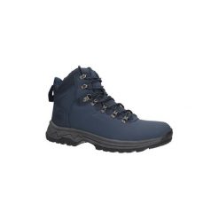 Buty Casu Granatowe buty trekkingowe sznurowane 8TR85-0654. Szare buty trekkingowe męskie Casu, na sznurówki, trekkingowe. Za 129,99 zł.