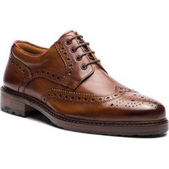 Półbuty SALAMANDER - Reginald 31-59002-07 Cognac. Brązowe buty wizytowe męskie Salamander, ze skóry. Za 429,00 zł.
