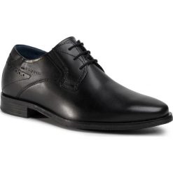 Półbuty BUGATTI - 311-25101-1000-1000 Black. Czarne buty wizytowe męskie Bugatti, ze skóry, bez zapięcia. Za 339,00 zł.