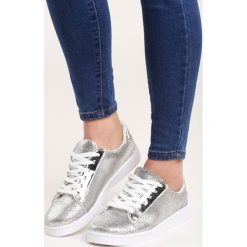 Buty sportowe damskie: Srebrne Buty Sportowe Alma