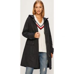 Tommy Hilfiger - Kurtka. Niebieskie kurtki damskie s, z bawełny, długie. W wyprzedaży za 699,90 zł.