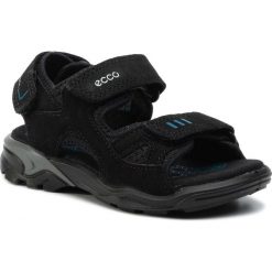 Sandały ECCO - Biom Raft 70067251052 Black/Black. Czarne sandały chłopięce ecco, ze skóry, bez zapięcia. W wyprzedaży za 259,00 zł.