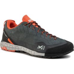 Trekkingi MILLET - Amuri Leather M MIG1847 Urbanchic 8786. Szare trapery męskie Millet, z zamszu, bez zapięcia. W wyprzedaży za 419,00 zł.