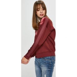 Only - Bluza Misty. Pomarańczowe bluzy damskie ONLY, s, z nadrukiem, z elastanu, bez rękawów, bez kaptura. W wyprzedaży za 69,90 zł.