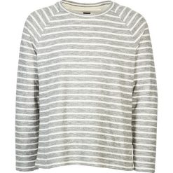 Swetry klasyczne męskie: Sweter w kolorze szaro-kremowym