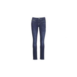 Jeansy slim fit Freeman T.Porter Alexa High Waist SDM. Niebieskie jeansy damskie marki Freeman T. Porter, bez wzorów, z jeansu, z podwyższonym stanem. Za 399,00 zł.
