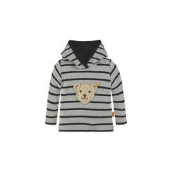 Steiff Boys Bluzka - szary - Gr.Moda (6 - 24 miesięcy ). Szare bluzy niemowlęce Steiff, bez wzorów, z elastanu, bez rękawów, bez kaptura. Za 159,00 zł.