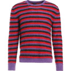 Swetry klasyczne męskie: Marc Jacobs STRIPED Sweter purple/red/black