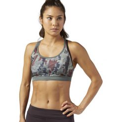 Biustonosze sportowe: Reebok Biustonosz Srw Bra szary r. XS (BR2114)