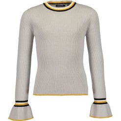Blue Seven - Sweter dziecięcy 140-176 cm. Żółte swetry dziewczęce z bawełny, z okrągłym kołnierzem. W wyprzedaży za 69,90 zł.