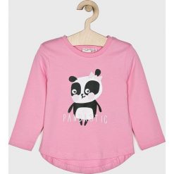 Name it - Bluza dziecięca 92-128 cm. Niebieskie bluzy dziewczęce Name it, z nadrukiem, z bawełny, bez rękawów, bez kaptura. W wyprzedaży za 59,90 zł.