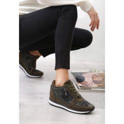 Khaki Sneakersy Every Position. Brązowe sneakersy damskie Born2be. Za 99,99 zł.