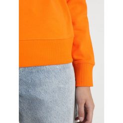 Calvin Klein Jeans INSTITUTIONAL LOGO SWEATSHIRT Bluza orange tiger. Pomarańczowe bluzy damskie Calvin Klein Jeans, l, bez wzorów, z bawełny, bez rękawów, bez kaptura. Za 399,00 zł.