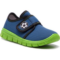Kapcie SUPERFIT - 8-00266-88 M Water Kombi. Niebieskie sandały chłopięce Superfit, z tworzywa sztucznego, bez zapięcia. Za 119,00 zł.