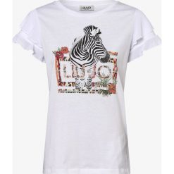 Liu Jo Collection - T-shirt damski, biały. Białe t-shirty damskie Liu Jo Collection, l, bez wzorów, eleganckie, bez kołnierzyka. Za 349,95 zł.