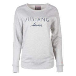 Mustang Bluza Damska Fancy S Szary. Szare bluzy damskie Mustang, s, z napisami. Za 246,00 zł.
