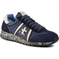 Sneakersy PREMIATA - Lucy 4081 Blue. Niebieskie sneakersy męskie Premiata, bez zapięcia. W wyprzedaży za 599,00 zł.