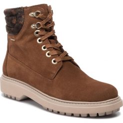 Trapery GEOX - D Asheely Np Abx C D84AYC 0227L C6777 Tobacco. Pomarańczowe trapery damskie Geox, z zamszu, bez obcasa, bez zapięcia. W wyprzedaży za 389,00 zł.