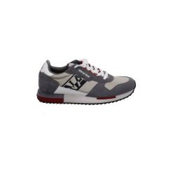 Buty Napapijri Virtus. Szare trampki męskie Napapijri, bez wzorów, bez zapięcia. Za 403,84 zł.