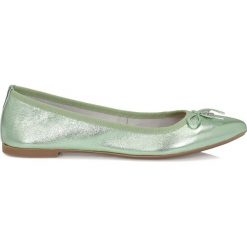 Baleriny damskie: Zielone baleriny damskie