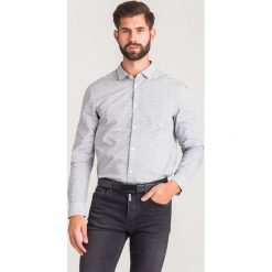 KOSZULA Armani Exchange. Białe koszule męskie Armani Exchange, m, bez wzorów, z włoskim kołnierzykiem, bez rękawów. Za 221,40 zł.