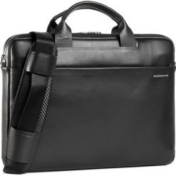 Torba na laptopa PORSCHE DESIGN - Briefbag Shz 4090002858 Black 900. Czarne torby męskie skórzane Porsche Design, bez wzorów, ze skóry. Za 2699,00 zł.