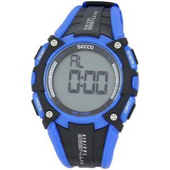 Secco S y244-03. Niebieskie zegarki męskie marki Secco. W wyprzedaży za 81,00 zł.