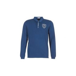 Koszulki polo z długim rękawem Serge Blanco POLO France. Niebieskie koszulki męskie marki Serge Blanco, s, bez wzorów, polo, z długim rękawem, długie. Za 423,20 zł.