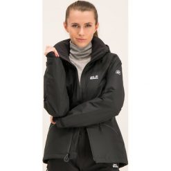 Kurtka narciarska Jack Wolfskin Powder Jacket 1111631-6000. Czarne kurtki sportowe damskie Jack Wolfskin, l, bez wzorów, z poliesteru, bez kaptura, narciarskie. W wyprzedaży za 769,00 zł.