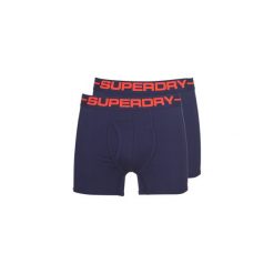 Bokserki Superdry SPORT BOXER DOUBLE PACK. Niebieskie bokserki męskie Superdry, bez wzorów. Za 129,00 zł.