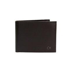 Portfele Calvin Klein Jeans K50K502042 L3ON 5CC COIN 001. Czarne portfele męskie Calvin Klein Jeans, bez wzorów, z jeansu. Za 206,73 zł.