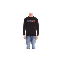 Bluzy Dondup UF515KF0153UPUP. Czarne bluzy męskie Dondup, s, bez wzorów, bez kołnierzyka, bez rękawów, bez kaptura. Za 421,58 zł.