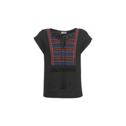 Bluzki Betty London ETROBOLE. Czarne bluzki damskie Betty London, s, bez wzorów, bez kołnierzyka, bez rękawów. Za 83,85 zł.